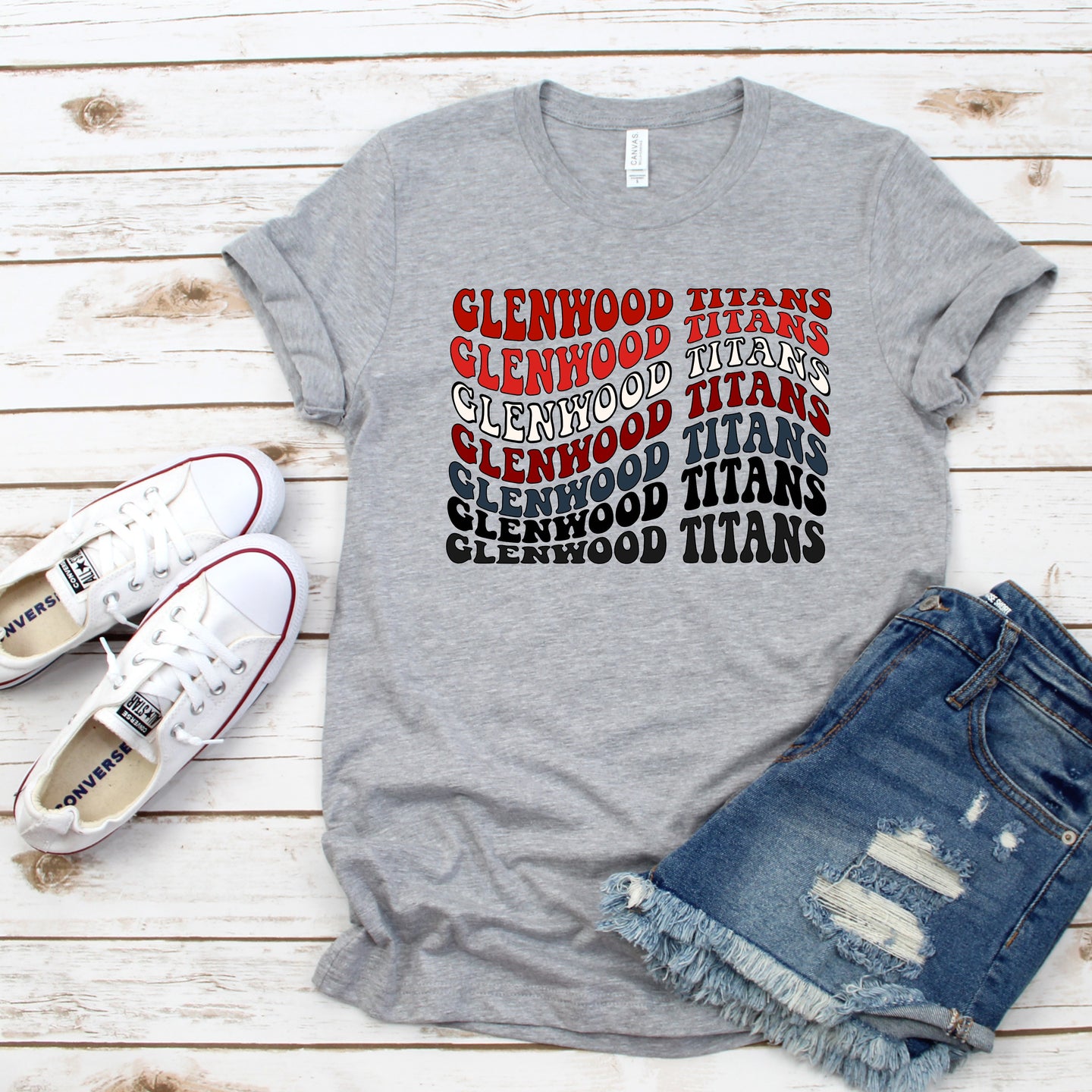 retro titans shirt